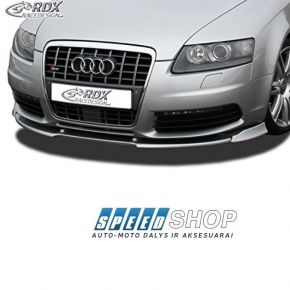 Audi S6 C6 priekinio bamperio pažeiminimas